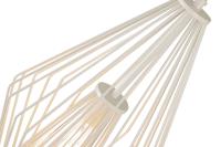 One Light Pendant by Z-Lite - Quintus Collection, Gloss White Finish - 442MP12-WH