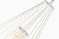 One Light Pendant by Z-Lite - Quintus Collection, Gloss White Finish - 442MP-WH