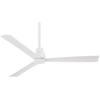 52"Ceiling Fan by Minka Aire - Simple Collection, Flat White Finish - F787-WHF