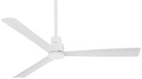 52"Ceiling Fan by Minka Aire - Simple Collection, Flat White Finish - F787-WHF