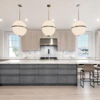 Four Light Mini Chandelier by Crystorama - Truax Collection, Aged Brass Finish - 2016-AG