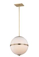Four Light Mini Chandelier by Crystorama - Truax Collection, Aged Brass Finish - 2016-AG