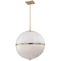 Four Light Chandelier by Crystorama - Truax Collection, Aged Brass Finish - 2030-AG