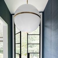 Four Light Chandelier by Crystorama - Truax Collection, Aged Brass Finish - 2030-AG