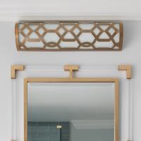 LED Bathroom Vanity by Crystorama - Jennings Collection, Aged Brass Finish - 2264-AG-LED