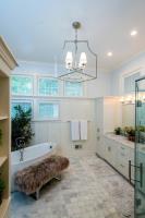 Four Light Chandelier by Crystorama - Baxter Collection, Polished Nickel Finish - 8864-PN