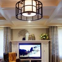 Five Light Chandelier by Crystorama - Hulton Collection, Matte Black Finish - 9595-MK