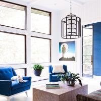 Six Light Chandelier by Crystorama - Hulton Collection, Matte Black Finish - 9597-MK