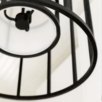 Six Light Chandelier by Crystorama - Hulton Collection, Matte Black Finish - 9597-MK
