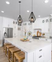 One Light Pendant by Z-Lite - Quintus Collection, Matte Black Finish - 442MP12-MB