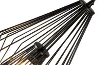 One Light Pendant by Z-Lite - Quintus Collection, Matte Black Finish - 442MP12-MB