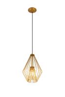One Light Pendant by Z-Lite - Quintus Collection, Metallic Gold Finish - 442MP12-MG