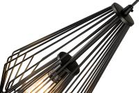 One Light Pendant by Z-Lite - Quintus Collection, Matte Black Finish - 442MP-MB