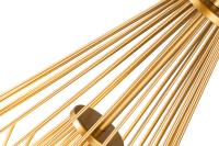 One Light Pendant by Z-Lite - Quintus Collection, Metallic Gold Finish - 442MP-MG