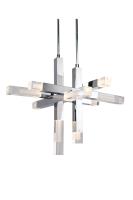 LED Pendant by Kuzco Lighting - Martelo Collection, Chrome Finish - PD53330-CH