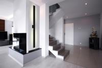 LED Wall Sconce by Kuzco Lighting - Vesta Collection, Black Finish - AT7972-BK