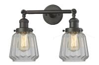 Two Light Bath Vanity by Innovations - Franklin Restoration Collection, Oil Rubbed Bronze Finish - 208-OB-G142