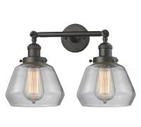 Two Light Bath Vanity by Innovations - Franklin Restoration Collection, Oil Rubbed Bronze Finish - 208-OB-G172