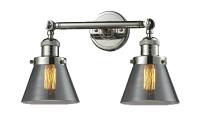 Two Light Bath Vanity by Innovations - Franklin Restoration Collection, Polished Nickel Finish - 208-PN-G63