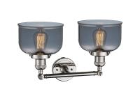 Two Light Bath Vanity by Innovations - Franklin Restoration Collection, Polished Nickel Finish - 208-PN-G73