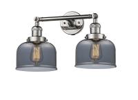 Two Light Bath Vanity by Innovations - Franklin Restoration Collection, Polished Nickel Finish - 208-PN-G73
