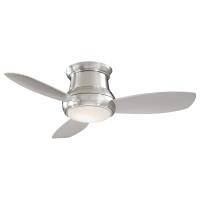 44"Ceiling Fan by Minka Aire - Concept II Collection, Brushed Nickel Finish - F518L-BN