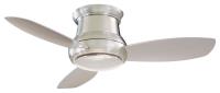 44"Ceiling Fan by Minka Aire - Concept II Collection, Brushed Nickel Finish - F518L-BN