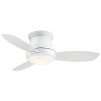 44"Ceiling Fan by Minka Aire - Concept II Collection, White Finish - F518L-WH