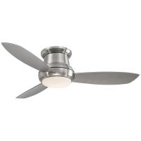 52"Ceiling Fan by Minka Aire - Concept II Collection, Brushed Nickel Finish - F519L-BN