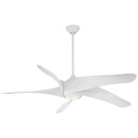 62"Ceiling Fan by Minka Aire - Artemis XL5 LED Collection, White Finish - F905L-WH