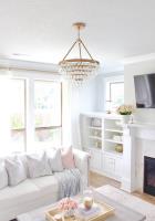 Six Light Chandelier by Crystorama - Calypso Collection, Vibrant Gold Finish - 136-VG