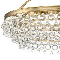 Six Light Chandelier by Crystorama - Calypso Collection, Vibrant Gold Finish - 275-VG
