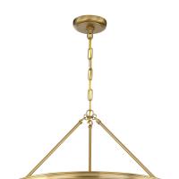Six Light Chandelier by Crystorama - Calypso Collection, Vibrant Gold Finish - 275-VG
