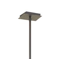 Nine Light Chandelier by Crystorama - Capri Collection, Raw Steel Finish - 337-RS