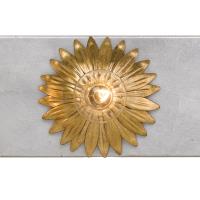 Three Light Bathroom Vanity by Crystorama - Broche Collection, Antique Gold + Antique Silver Finish - 503-GA-SA