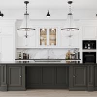 Six Light Chandelier by Crystorama - Rylee Collection, Matte Black Finish - 608-MK