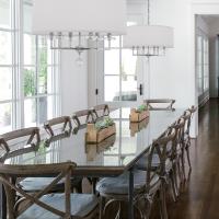 Six Light Chandelier by Crystorama - Paxton Collection, Polished Nickel Finish - 8116-PN