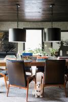 Six Light Chandelier by Crystorama - Alston Collection, Matte Black + White Finish - 8686-MK-WH