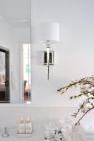 One Light Wall Sconce by Crystorama - Clifton Collection, Polished Nickel Finish - CLI-231-PN