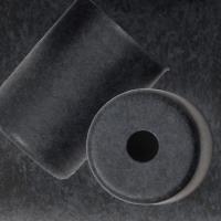 One Light Outdoor Wall Sconce by Crystorama - Glacier Collection, Black Charcoal Finish - GLA-9701-OP-BC