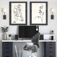 One Light Wall Sconce by Crystorama - Lena Collection, Black Forged Finish - LEN-251-BF