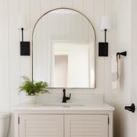 One Light Wall Sconce by Crystorama - Lena Collection, Black Forged Finish - LEN-251-BF