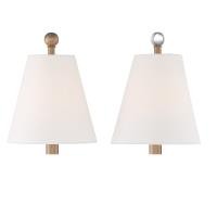One Light Wall Sconce by Crystorama - Riverdale Collection, Aged Brass Finish - RIV-382-AG