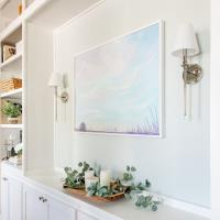One Light Wall Sconce by Crystorama - Riverdale Collection, Polished Nickel Finish - RIV-382-PN