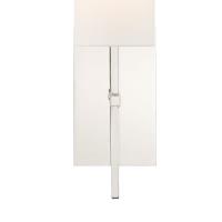 One Light Wall Sconce by Crystorama - Veronica Collection, Polished Nickel Finish - VER-241-PN