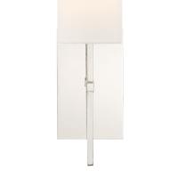One Light Wall Sconce by Crystorama - Veronica Collection, Polished Nickel Finish - VER-241-PN