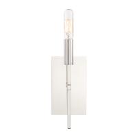 One Light Wall Sconce by Crystorama - Veronica Collection, Polished Nickel Finish - VER-241-PN