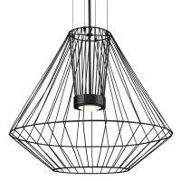 LED Outdoor Pendant by Kuzco Lighting - Arctic Collection, Black Finish - EP68428-BK