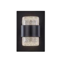 LED Wall Sconce by Kuzco Lighting - Copenhagen Collection, Black Finish - EW48208-BK
