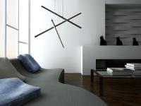 LED Pendant by Kuzco Lighting - Vega Collection, Black Finish - MP10303-BK
